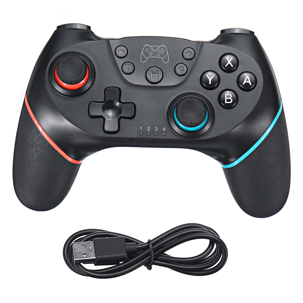 2019 for Nintend Switch Pro NS-Switch Pro Gamepad Wireless-Bluetooth Gamepad Game joystick Controller with 6-Axis Handle
2019 for Nintend Switch Pro NS-Switch Pro Gamepad Wireless-Bluetooth Gamepad Game joystick Controller with 6-Axis Handle