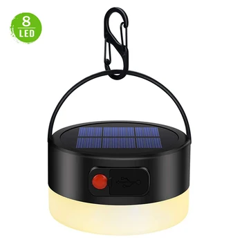 Solar Powered LED Camping Lantern USB Rechargeable Camping Lamp Flashlight Waterproof Magnetic Hanging Lights For Outdoor Hiking
Solar Powered LED Camping Lantern USB Rechargeable Camping Lamp Flashlight Waterproof Magnetic Hanging Lights For Outdoor Hiking