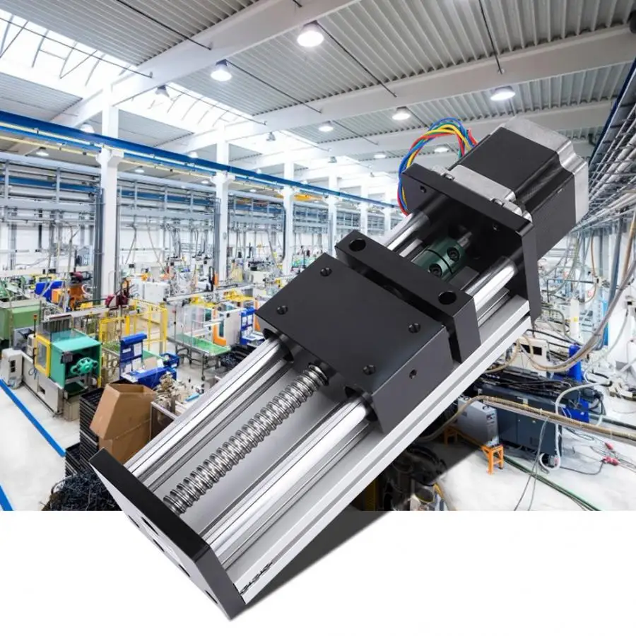 Motorized Slide Table guia linear 500mm Stroke Linear Guide Rail Slide Table with Nema17 42 Stepper Motor linear bearing
Motorized Slide Table guia linear 500mm Stroke Linear Guide Rail Slide Table with Nema17 42 Stepper Motor linear bearing