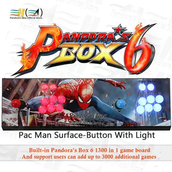 Original Pandora Box 6 1300 in 1 arcade game console controller support fba mame ps1 Can add 3000 Games 3d tekken mortal kombat
Original Pandora Box 6 1300 in 1 arcade game console controller support fba mame ps1 Can add 3000 Games 3d tekken mortal kombat