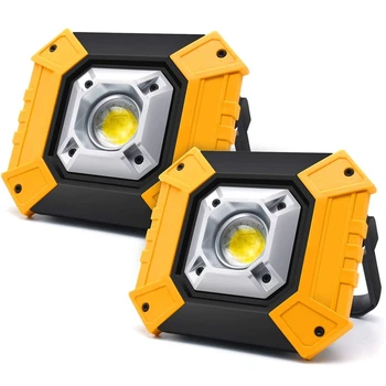 Portable LED Work Light, 20W 1500LM Rechargeable Waterproof COB Flood Lights, Super Bright Job Site Lamp with Stand Built-In Pow
Portable LED Work Light, 20W 1500LM Rechargeable Waterproof COB Flood Lights, Super Bright Job Site Lamp with Stand Built-In Pow