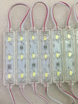 1.5W smd5730 Injection LED Module with len 3leds/piece160 Angle 12V Waterproof IP65 Warm white/cool white/Red/Green/Blue/Yellow
1.5W smd5730 Injection LED Module with len 3leds/piece160 Angle 12V Waterproof IP65 Warm white/cool white/Red/Green/Blue/Yellow