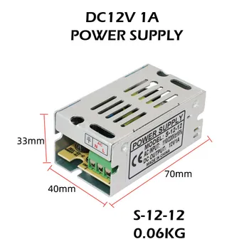 Transform AC220V into DC12V Switch Power Supply 1A-10A 12W~120W LED Monitor Waterproof Switching Mode Power Supply Free Shipping
Transform AC220V into DC12V Switch Power Supply 1A-10A 12W~120W LED Monitor Waterproof Switching Mode Power Supply Free Shipping