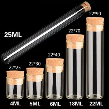 80PCS 4/5/6/18/22/24/30/65/75ml Test Tube Glass Bottles Vial Jars with Cork Stopper DIY Wedding Home Decor Storage Jar Container
80PCS 4/5/6/18/22/24/30/65/75ml Test Tube Glass Bottles Vial Jars with Cork Stopper DIY Wedding Home Decor Storage Jar Container