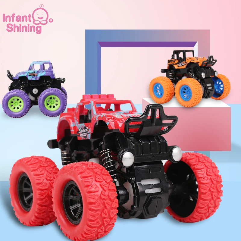 Infant Shining Baby Toy Car Inertial 4 Wheel Drive Off-road Vehicle >3 Years Children Drop-resistant Simulation Model Car
Infant Shining Baby Toy Car Inertial 4 Wheel Drive Off-road Vehicle >3 Years Children Drop-resistant Simulation Model Car