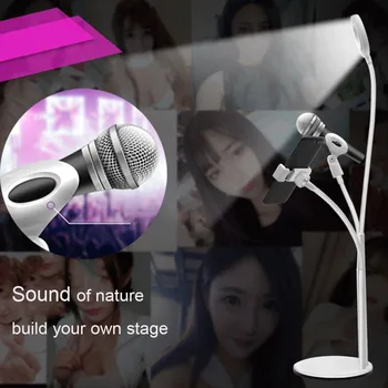 Youtube Essential Tripod Tripod Stand & Cell Phone Holder For Live Stream/Makeup VideoSelfie Ring Light Multifunctional Bracket
Youtube Essential Tripod Tripod Stand & Cell Phone Holder For Live Stream/Makeup VideoSelfie Ring Light Multifunctional Bracket