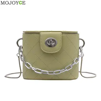 Women Rhombus Pattern Leather Chain Small Handbags Fashion Bucket Shoulder Bags Youth Ladies Small Square Bag
Women Rhombus Pattern Leather Chain Small Handbags Fashion Bucket Shoulder Bags Youth Ladies Small Square Bag