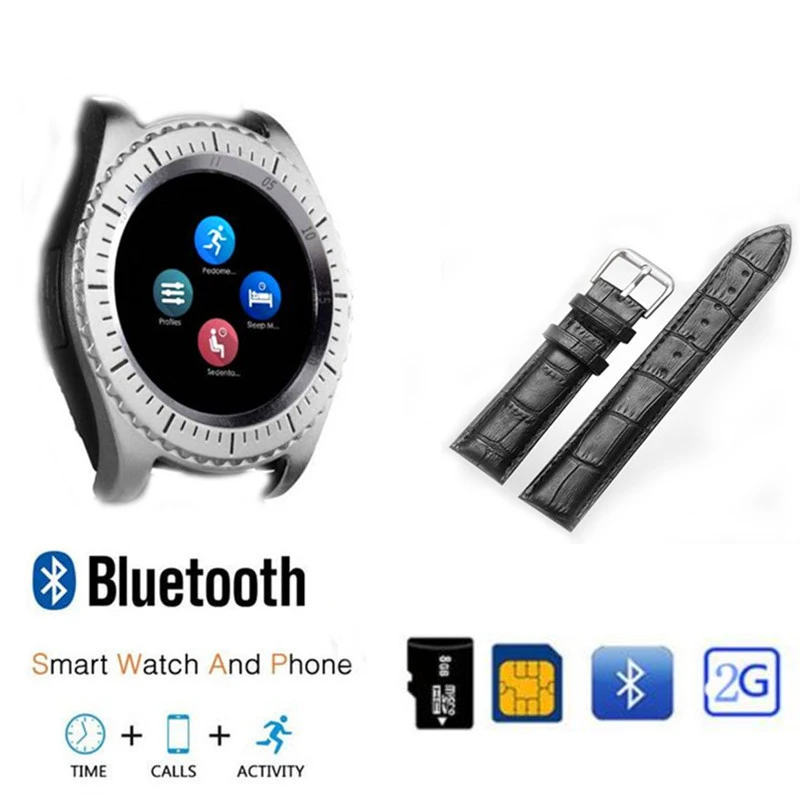 Newest Smart Watch Z3 Bluetooth Touch Screen Leather Strap Wrist Watch with Camera SIM TF Card Slot For Android Phone PK Y1 V8
Newest Smart Watch Z3 Bluetooth Touch Screen Leather Strap Wrist Watch with Camera SIM TF Card Slot For Android Phone PK Y1 V8