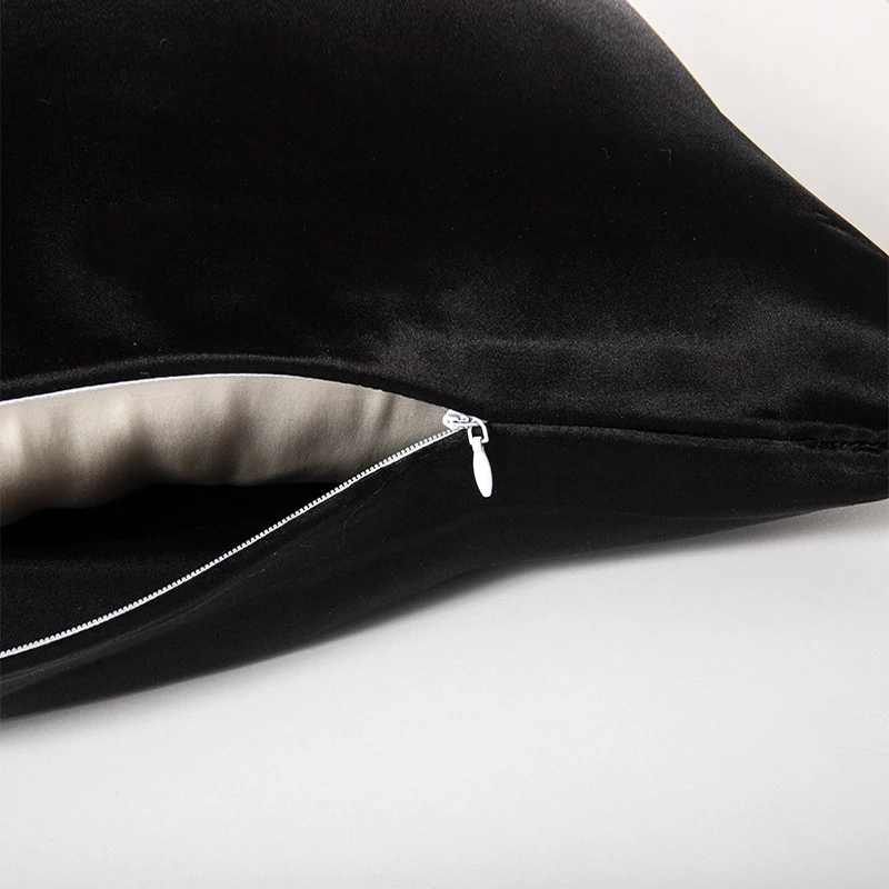 Solid Color Reversible Mulberry Dropshipping Wholesale 22momme 100% Silk Pillowcase With Zipper
Solid Color Reversible Mulberry Dropshipping Wholesale 22momme 100% Silk Pillowcase With Zipper