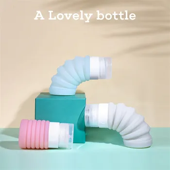4p Silicone Folding Travel Cosmetics Refill Bottle Retractable Portable Lotion Shampoo Shower Gel Empty Bottle Set Stackable Box
4p Silicone Folding Travel Cosmetics Refill Bottle Retractable Portable Lotion Shampoo Shower Gel Empty Bottle Set Stackable Box