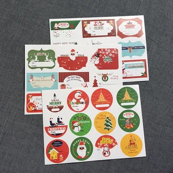 10 sheets Christmas Sticker Santa Claus Christmas Tree Deer Cake Packaging Sealing Label Kraft Sticker Baking DIY Gift Stickers
10 sheets Christmas Sticker Santa Claus Christmas Tree Deer Cake Packaging Sealing Label Kraft Sticker Baking DIY Gift Stickers
