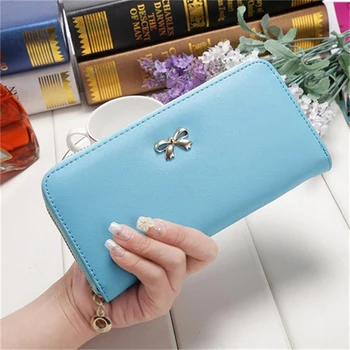 Ladies Cute Bowknot Women Long Wallet Portable Clutch Bag 2020 New Purse Phone Card Holder Bag Wallet
Ladies Cute Bowknot Women Long Wallet Portable Clutch Bag 2020 New Purse Phone Card Holder Bag Wallet