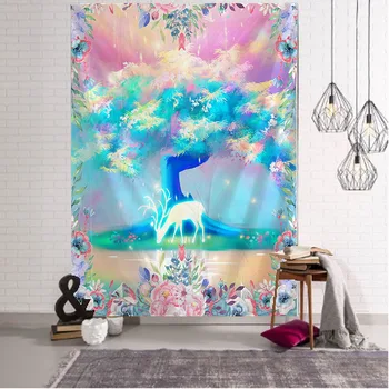 Christmas deer tapestry Mandala Macrame hippie boho decor Tapestry Wall Hanging Witchcraft Tapestry
Christmas deer tapestry Mandala Macrame hippie boho decor Tapestry Wall Hanging Witchcraft Tapestry