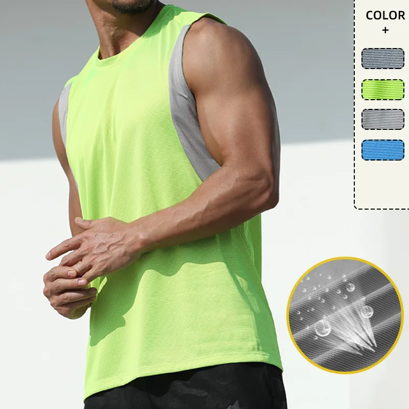 The Gym Running Vest Male Summer Men's Fitness Quick-drying Gym Vest Men Sport Sleeveless Shirt Mesh Breathable Sports Vest Vest
The Gym Running Vest Male Summer Men's Fitness Quick-drying Gym Vest Men Sport Sleeveless Shirt Mesh Breathable Sports Vest Vest