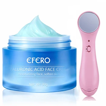 Whitening Face Cream Repair Acne Hyaluronic Acid Essence Snail Cream for Face Skin Care Anti Wrinkle Vibration Face Massager 
Whitening Face Cream Repair Acne Hyaluronic Acid Essence Snail Cream for Face Skin Care Anti Wrinkle Vibration Face Massager