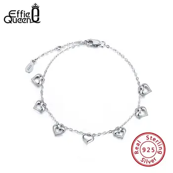 Effie Queen Real 925 Sterling Silver Bracelet For Women Romantic Hollow Heart Shape Bracelets Fashion Female Jewelry Gift BB37
Effie Queen Real 925 Sterling Silver Bracelet For Women Romantic Hollow Heart Shape Bracelets Fashion Female Jewelry Gift BB37