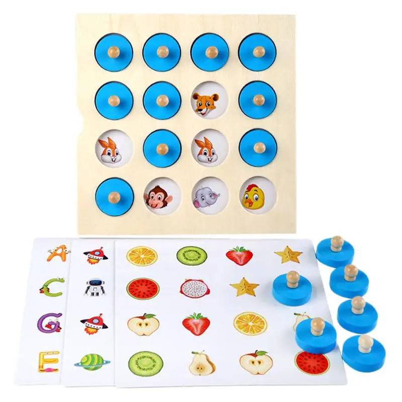 1set Memory Training Kindergarten Kids Parent-child Intellectual Children Memory Educational Kids Development Kit Game Set
1set Memory Training Kindergarten Kids Parent-child Intellectual Children Memory Educational Kids Development Kit Game Set