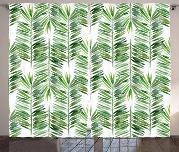 Palm Tree Window Curtains Watercolor Tropical Tree Branches Evergreen Leaf Featured Plant Design Living Room Bedroom Decor
Palm Tree Window Curtains Watercolor Tropical Tree Branches Evergreen Leaf Featured Plant Design Living Room Bedroom Decor