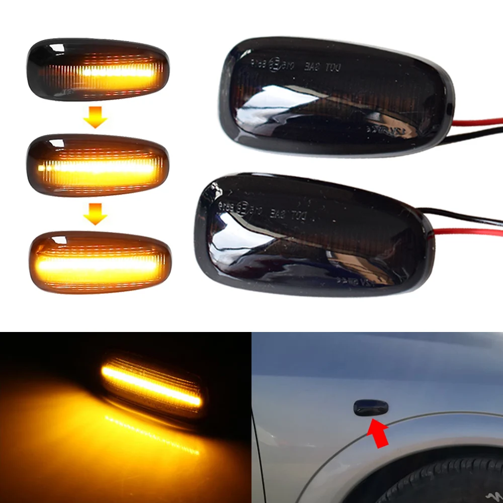 Sequential Turn Signal Side Marker Indicator Blinker LED Dynamic Startup Breath Light For Opel Zafira A 1999-2005 Astra G
Sequential Turn Signal Side Marker Indicator Blinker LED Dynamic Startup Breath Light For Opel Zafira A 1999-2005 Astra G