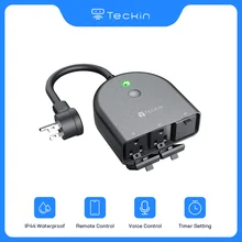 Teckin SS33 Outdoor Smart Wi-Fi Plug , IP44 Waterproof, 3 Sockets, Works with Alexa/Google Home, Remote Control
Teckin SS33 Outdoor Smart Wi-Fi Plug , IP44 Waterproof, 3 Sockets, Works with Alexa/Google Home, Remote Control