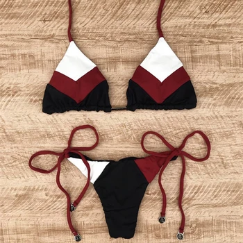 Women Triangle Bikini Set New Women Bathing Suit Swimwear Summer Beach Wear Female Low Waist Red Swimsuit Biquini
Women Triangle Bikini Set New Women Bathing Suit Swimwear Summer Beach Wear Female Low Waist Red Swimsuit Biquini
