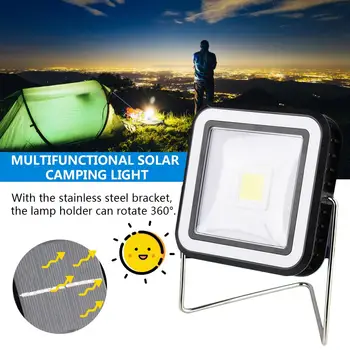 USB Charging Solar Camping Light 360 Rotatable Emergency Work Light for Outdoor Camping Barbecue Car repair maintenance
USB Charging Solar Camping Light 360 Rotatable Emergency Work Light for Outdoor Camping Barbecue Car repair maintenance