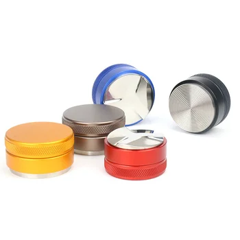 58mm Adjustable 304 Stainless Steel Coffee Espresso Tamper Three Angled Slopes Base Thread Distribution Tools
58mm Adjustable 304 Stainless Steel Coffee Espresso Tamper Three Angled Slopes Base Thread Distribution Tools