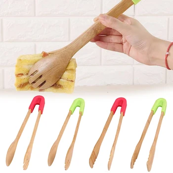 Bamboo Kitchen Tongs Service Tongs for Serving Appetizers Desserts Salads Bread Barbecue Food clip Buffet folder
Bamboo Kitchen Tongs Service Tongs for Serving Appetizers Desserts Salads Bread Barbecue Food clip Buffet folder