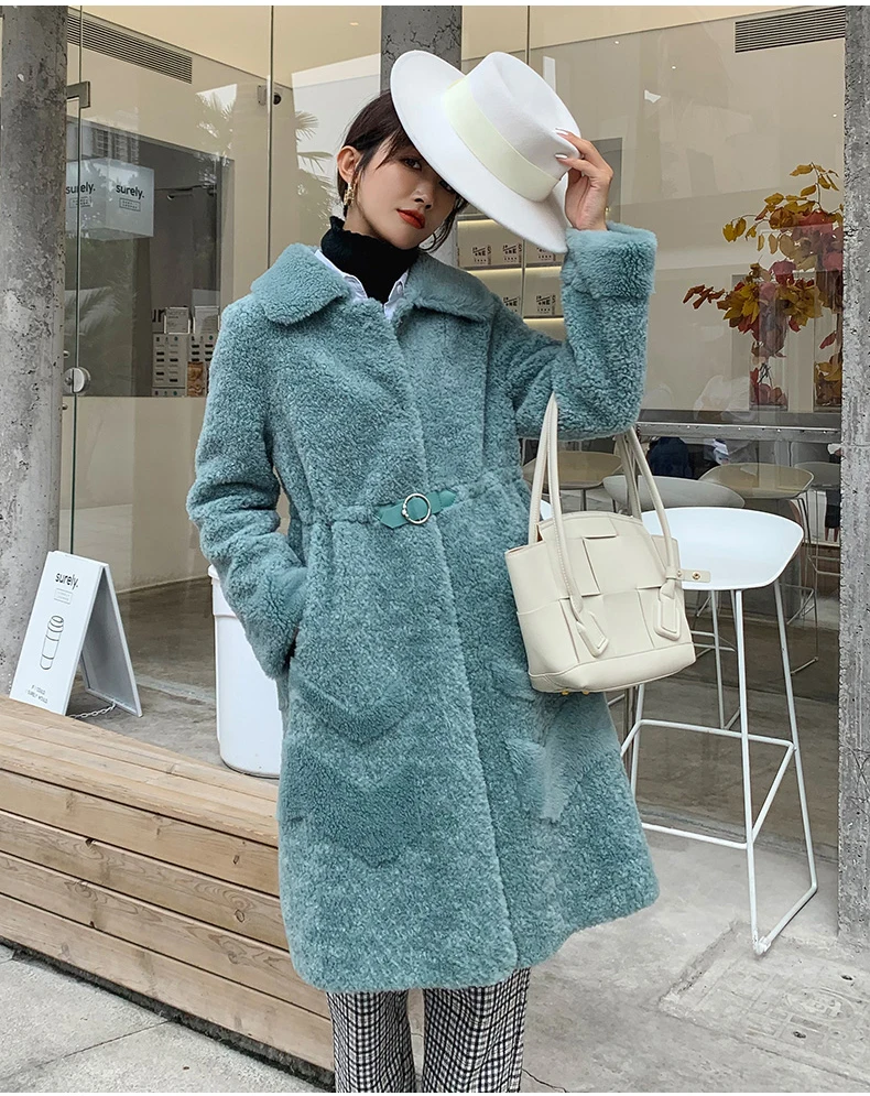2020 New Sheep Shearing Real Fur Coat Women Autumn Winter 100% Wool Jacekt Long Coats and Jackets Manteau Femme SGT-020 KJ3406
2020 New Sheep Shearing Real Fur Coat Women Autumn Winter 100% Wool Jacekt Long Coats and Jackets Manteau Femme SGT-020 KJ3406
