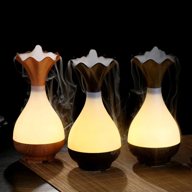 Second Generation Jade Vase Aromatherapy Humidifier Ultrasonic Mini Wood Grain Aroma Diffuser USB Rechargeable Night Light Humid
Second Generation Jade Vase Aromatherapy Humidifier Ultrasonic Mini Wood Grain Aroma Diffuser USB Rechargeable Night Light Humid