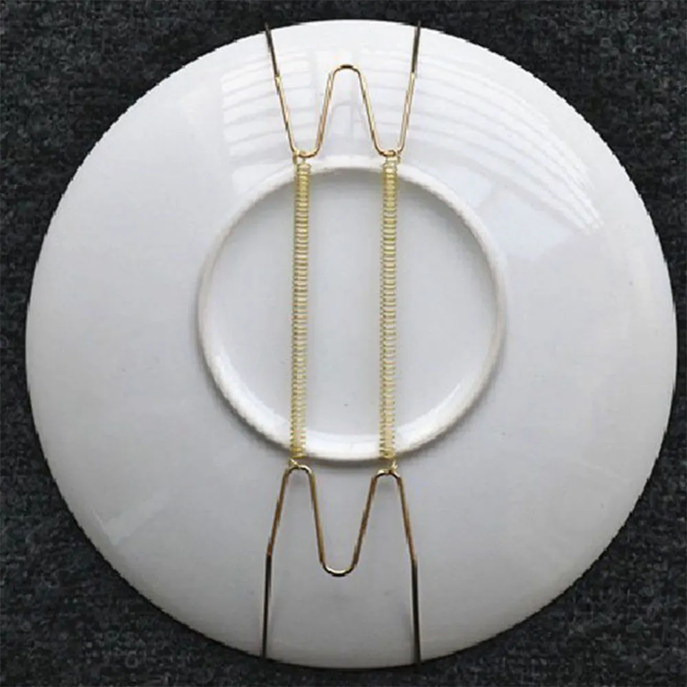Plate Hooks W Shape Tools Convenient Rack Dish Holder Metal 8"--12" Show Hanging Hangers Wall Display Accessories Home
Plate Hooks W Shape Tools Convenient Rack Dish Holder Metal 8"--12" Show Hanging Hangers Wall Display Accessories Home