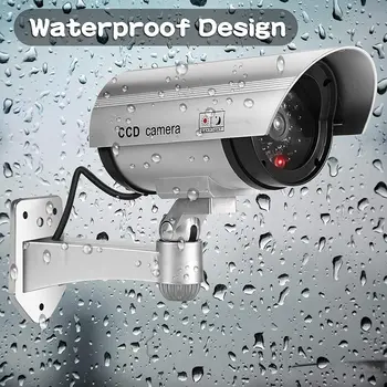 Inesun CCTV Security Fake/Dummy Camera Outdoor Bullet Camera with LED Flashing Light for Both Indoor & Outdoor Use
Inesun CCTV Security Fake/Dummy Camera Outdoor Bullet Camera with LED Flashing Light for Both Indoor & Outdoor Use