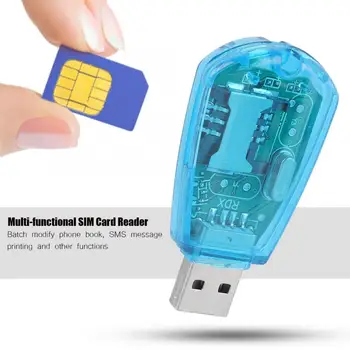 Mobile Phone USB SIM Card Reader USB Copy Cloner Backup Reader GSM CDMA Cellphone Reader With CD for QQ/ICQ/MSM/PC Computer hot
Mobile Phone USB SIM Card Reader USB Copy Cloner Backup Reader GSM CDMA Cellphone Reader With CD for QQ/ICQ/MSM/PC Computer hot