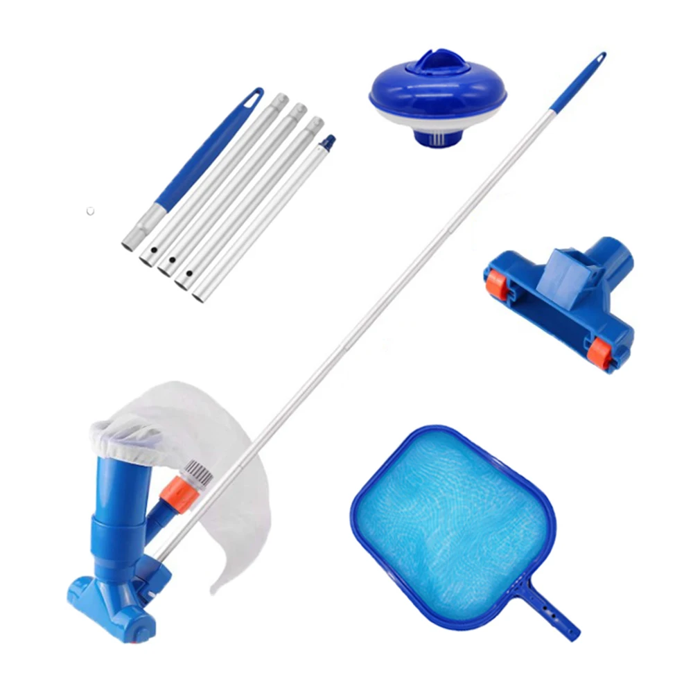 Swimming Pool Cleaning Set Maintenance Floor Ground Adjustable Vacuum Collection Pole High Quality Durable
Swimming Pool Cleaning Set Maintenance Floor Ground Adjustable Vacuum Collection Pole High Quality Durable