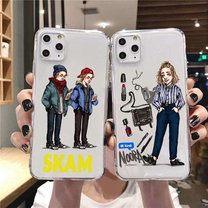 Norwegian TV Series SKAM Clear Soft Silicone Back Cover Case Coque Case For iPhone 11 MAX XS XR 6 6S 7 8 Plus 5 5S SE Phone Case
Norwegian TV Series SKAM Clear Soft Silicone Back Cover Case Coque Case For iPhone 11 MAX XS XR 6 6S 7 8 Plus 5 5S SE Phone Case