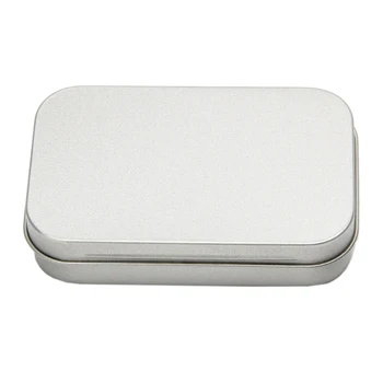 Metal Tin Silver Flip Small Storage Box Case Organizer For Money Coin Candy Keys T4MD
Metal Tin Silver Flip Small Storage Box Case Organizer For Money Coin Candy Keys T4MD