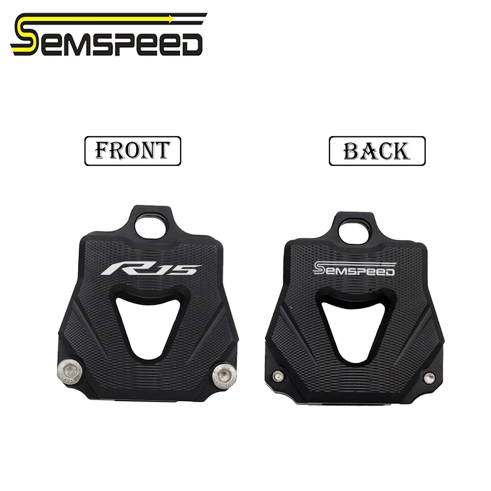SEMSPEED для Yamaha YZF R15 V3 r 15 MT MT15 2018 2019 2020 чехол мотоциклетного ключа корпус с логотипом