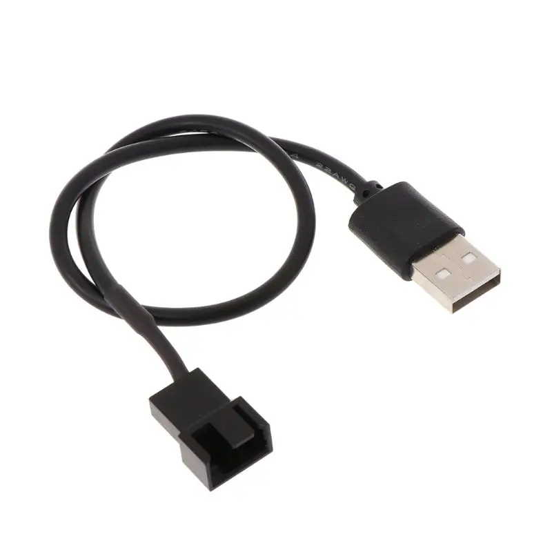 USB 2.0 A Male To 3-Pin/4-Pin Connector Adapter Cable For 5V Computer PC Fan U4LD
USB 2.0 A Male To 3-Pin/4-Pin Connector Adapter Cable For 5V Computer PC Fan U4LD