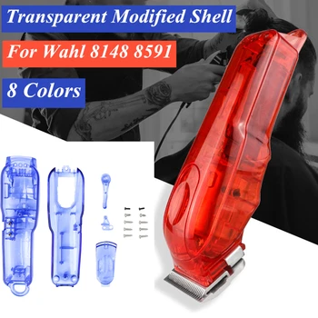 5pcs/set Electric Clippers Modified Shell Set 8 Colors Personality Transparent Color Cover Suitable For Wahl 8148 8591 Kit G0810
5pcs/set Electric Clippers Modified Shell Set 8 Colors Personality Transparent Color Cover Suitable For Wahl 8148 8591 Kit G0810