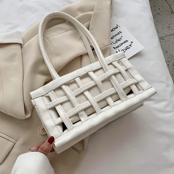 Waffle Cutout Armpit Bag Small Hand Bags For Women 2020 Summer Elegant Shoulder Bags Female Travel Luxury Beach Handbags
Waffle Cutout Armpit Bag Small Hand Bags For Women 2020 Summer Elegant Shoulder Bags Female Travel Luxury Beach Handbags