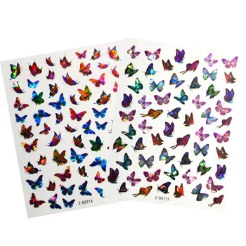 2/4sheets Butterfly 3D Nail Stickers Decal Laser Butterflies Manicure DIY Nail Art Decorations Tool
2/4sheets Butterfly 3D Nail Stickers Decal Laser Butterflies Manicure DIY Nail Art Decorations Tool