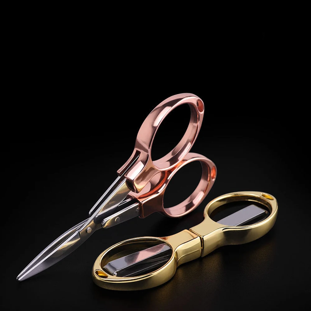 

Fishing Scissors Foldable Aluminum alloy Sharp Cut PE Line Lead Fishing Sccessories Gear Stainless steel Multifunction Scissor