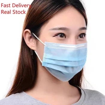 300pc Disposable Mask Mouth Facial Protective Face Masks Cover Shield Adult Use 3-layer Meltblown Mouth Muffle Fast Delivery
300pc Disposable Mask Mouth Facial Protective Face Masks Cover Shield Adult Use 3-layer Meltblown Mouth Muffle Fast Delivery