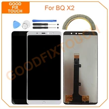 Ensemble écran tactile LCD de remplacement, 5.65 pouces, pour BQ Aquaris X2, Original=