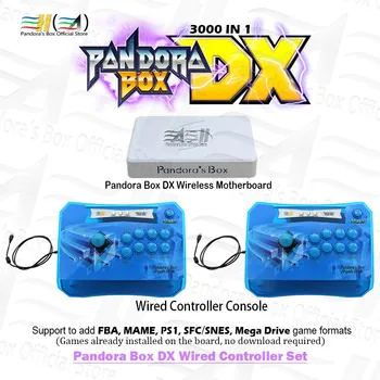 Pandora Box DX 2 Players Wired Controller Set 3000 in 1 arcade stick controller plug and play Can save game progress High score
Pandora Box DX 2 Players Wired Controller Set 3000 in 1 arcade stick controller plug and play Can save game progress High score