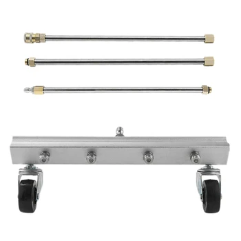Pressure Washer Water Broom,Surface Cleaner Attachment with 3 Pc 10 Inch Extension Wand for Washing Driveway, Concrete Sidewalk,
Pressure Washer Water Broom,Surface Cleaner Attachment with 3 Pc 10 Inch Extension Wand for Washing Driveway, Concrete Sidewalk,