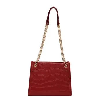Bags for Women 2020 New In Solid Stone Print Embossing Tote Bag Fashion Easy Matching Large Capacity Lady Chain Shoulder Bag
Bags for Women 2020 New In Solid Stone Print Embossing Tote Bag Fashion Easy Matching Large Capacity Lady Chain Shoulder Bag