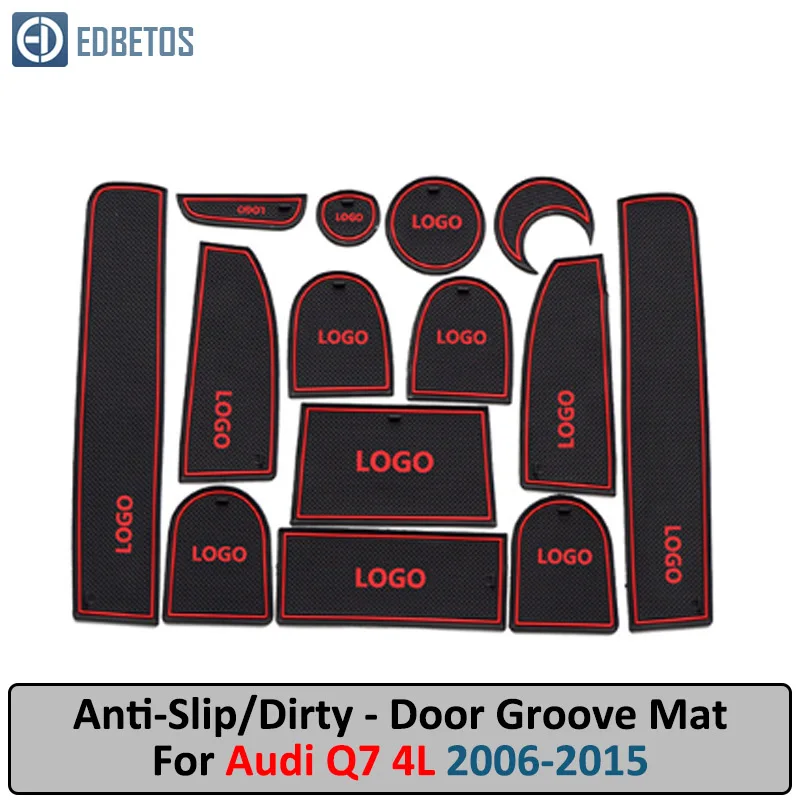 Anti-Dirty Pad For Audi Q7 4L 2006 - 2015 S-Line Logo Door Groove Gate Slot Coaster Anti-Slip Mat Car Interiors Pad Rubber Mat
Anti-Dirty Pad For Audi Q7 4L 2006 - 2015 S-Line Logo Door Groove Gate Slot Coaster Anti-Slip Mat Car Interiors Pad Rubber Mat
