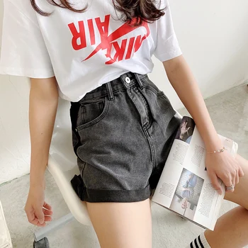 Black Denim Short En Jeans Femme Summer High Waisted Jean Shorts New Cotton Short Plus Size Shorts Femeninos
Black Denim Short En Jeans Femme Summer High Waisted Jean Shorts New Cotton Short Plus Size Shorts Femeninos