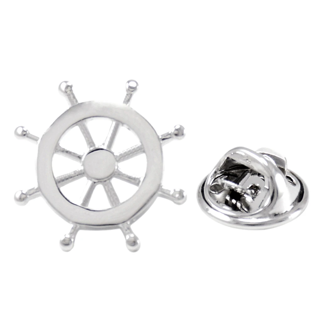 Fashion New Anchor Metal Enamel Brooch Pin Lapel Badge For Wedding Party Mens Elegant Shirt Brooch Jewelry Fashion New Anchor Metal Enamel Brooch Pin Lapel Badge For Wedding Party Mens Elegant Shirt Brooch Jewelry